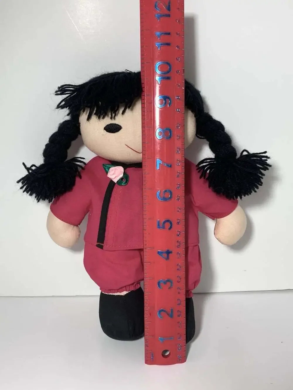 Asian Girl Doll in Pink vintage 1995 Rare !